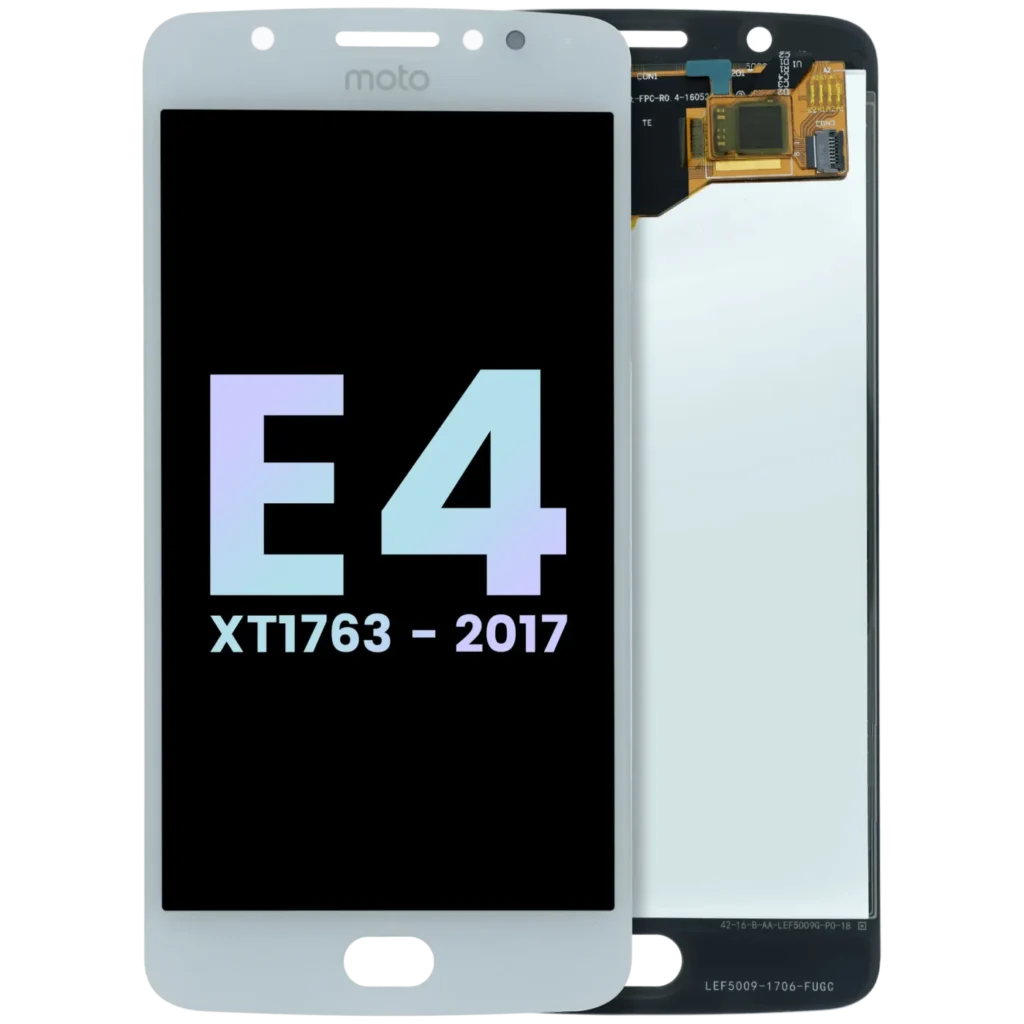 LCD Assembly Without Frame For Motorola Moto E4 (XT1763 / 2017)(Genuine OEM) (White)