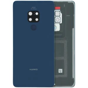 Back Cover Glass Compatible For Huawei Mate 20 (2018) (Genuine) (Blue)