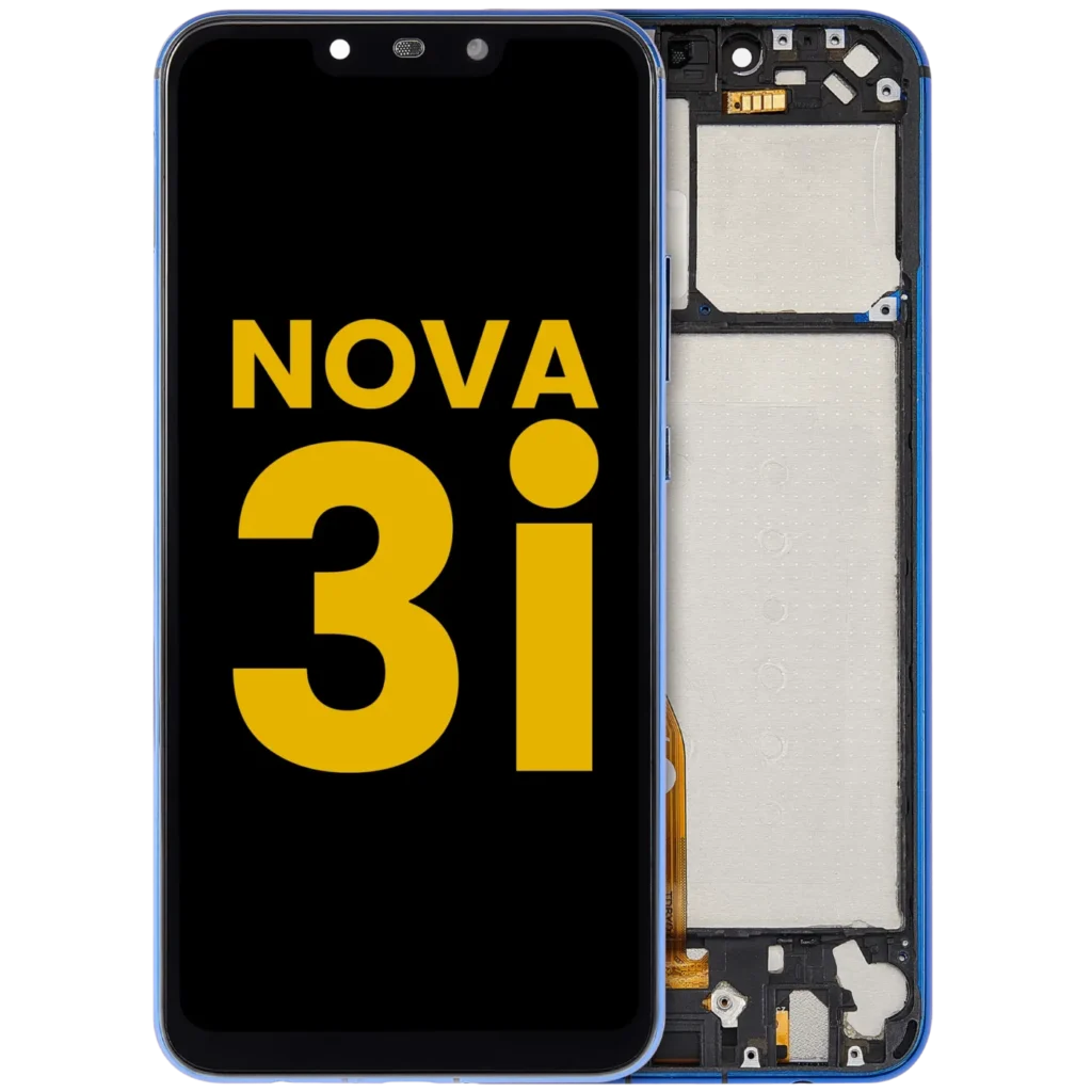 LCD Assembly With Frame For Huawei Nova 3i (2018) (Refurbished) (Bluenull)