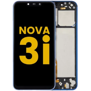 LCD Assembly With Frame For Huawei Nova 3i (2018) (Refurbished) (Bluenull)