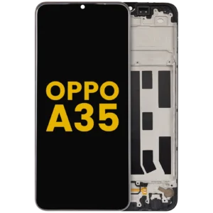 LCD Assembly With Frame Compatible For Oppo A35 (2021) (Refurbished) (All Colors)