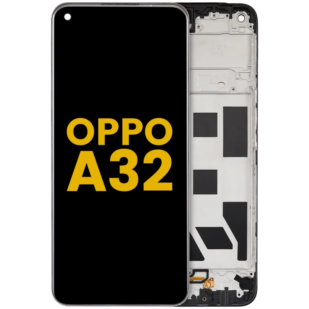 LCD Assembly With Frame Compatible For Oppo A32 (2020) (Refurbished) (All Colors)
