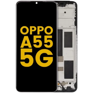 LCD Assembly With Frame For Oppo A55 5G (2021) (Refurbished) (All Colors)