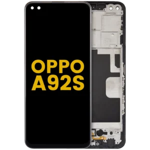 OLED Assembly With Frame Compatible For Oppo A92s (2020) (Refurbished) (All Colors)