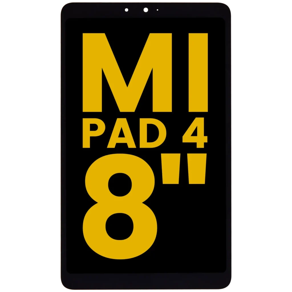 LCD Assembly Without Frame Compatible For Xiaomi Mi Pad 4 8'' (Refurbished) (Black)