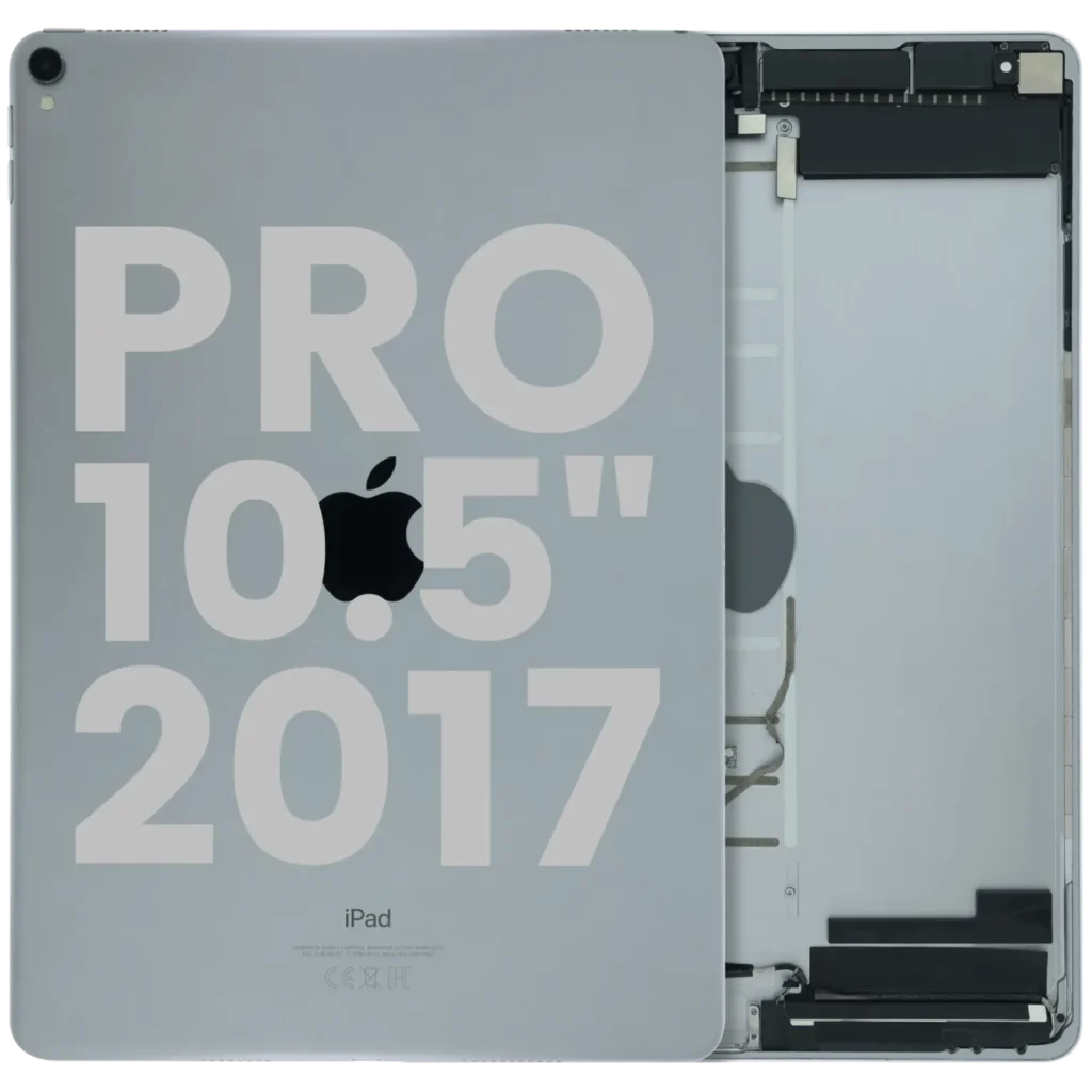 Back Housing W/ Small Components for iPad Pro 10.5" (2017) (Used OEM Pull: Grade B) (Space Gray)