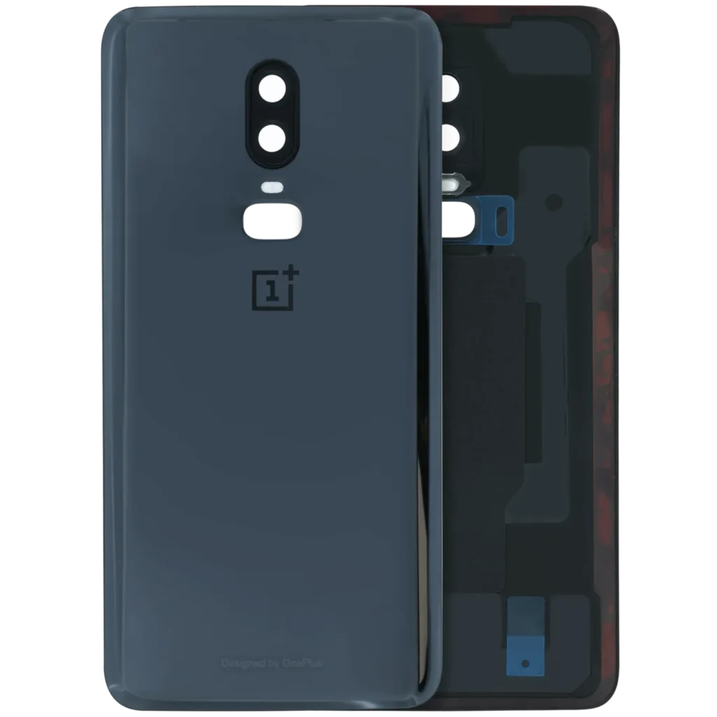 Back Cover Glass For OnePlus 6 (Genuine OEM) (Black)
