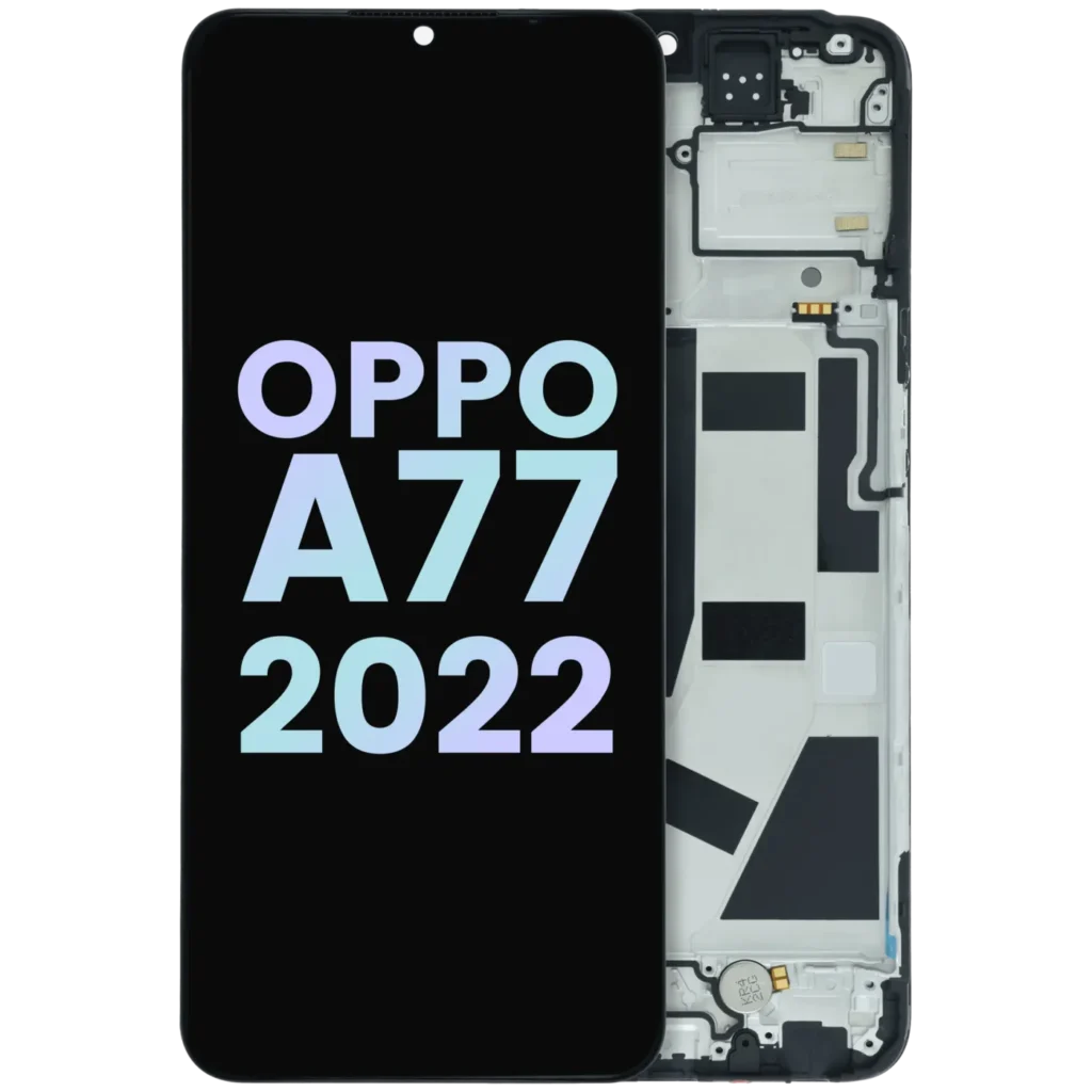 LCD Assembly With Frame For Oppo A77 5G (2022) (Genuine OEM) (All Colors)
