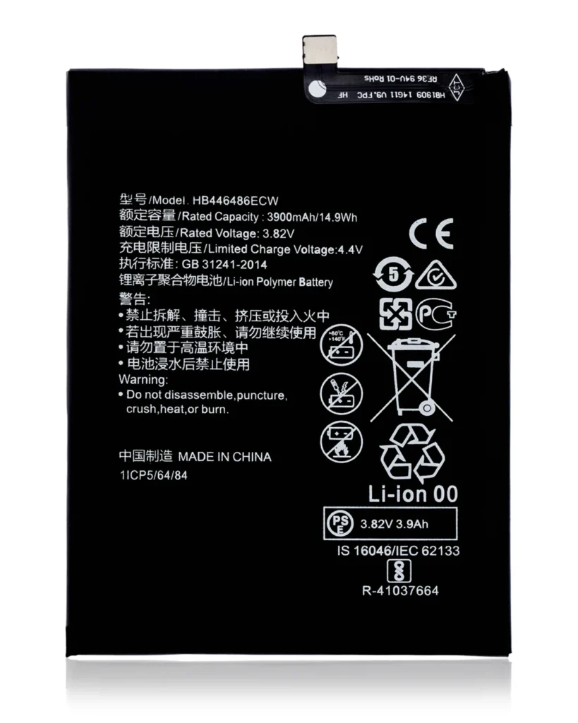 Replacement Battery For Huawei Y9S / Y9 Prime (2019) / P Smart Z (2019) / P Smart Pro (2019) / Nova 5i Pro / Nova 5i / Enjoy 10 Plus / Honor 9X Pro / Honor 9X (HB446486ECW) (HW-Y9)