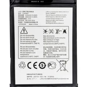 Replacement Battery For T-Mobile Revvl 4 Plus (5062 / 2020) / Alcatel 3X (5061 / 2020) (TLp038D1)