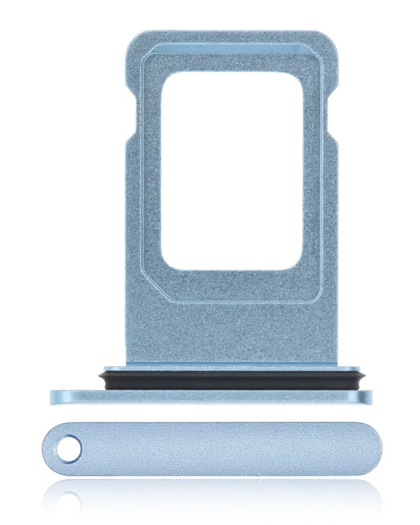 Single Sim Card Tray For iPhone XR (Blue)