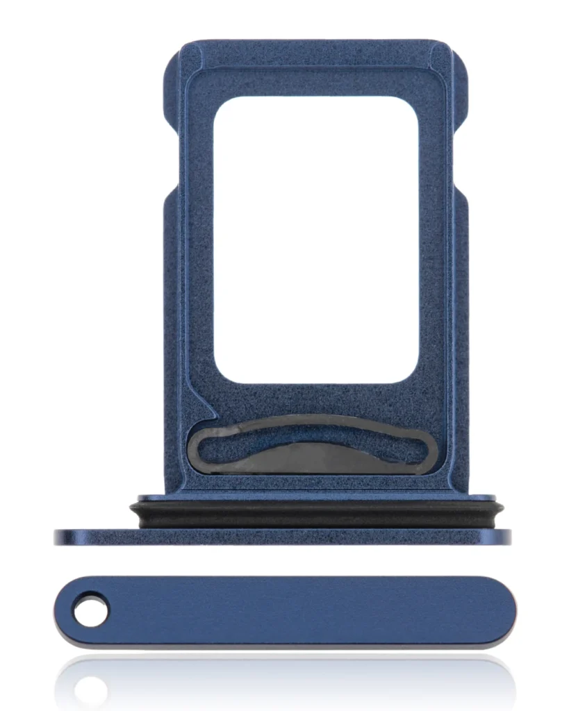Dual Sim Card Tray For iPhone 12 (Blue)
