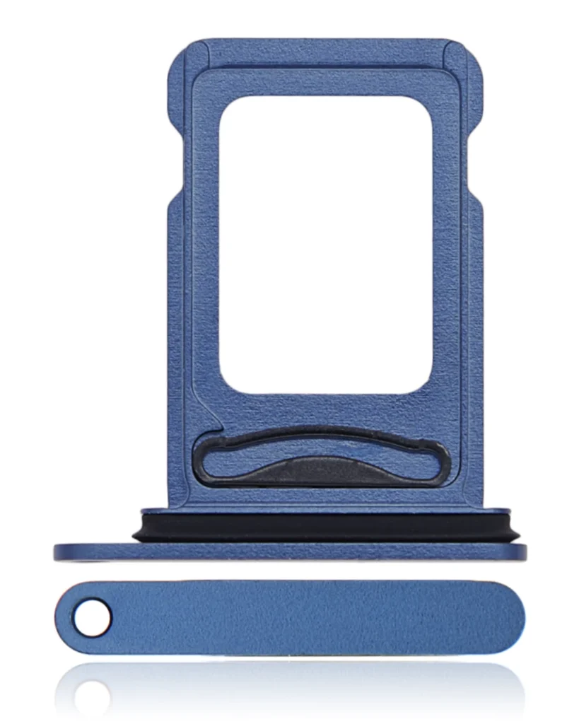 Dual Sim Card Tray For iPhone 13 (Blue)