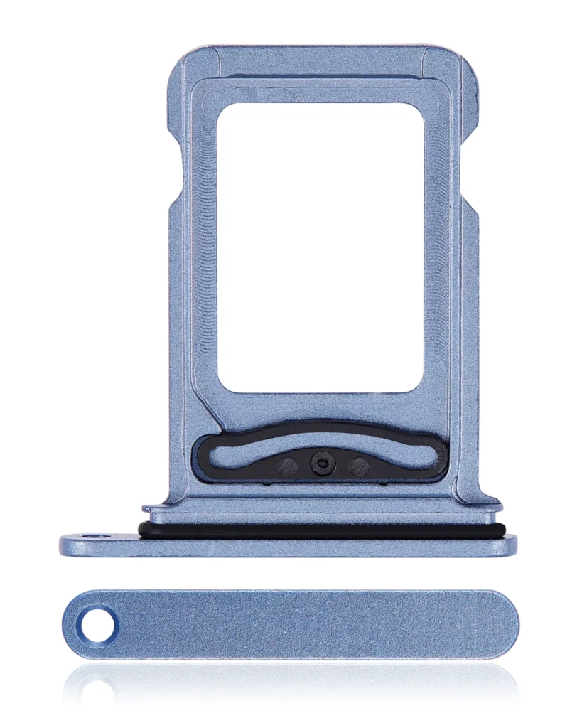 Dual Sim Card Tray For iPhone 14 / 14 Plus (Blue)