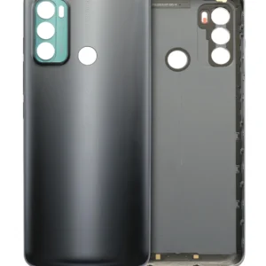Back cover Glass For Motorola Moto E40 (XT2159 / 2021) (Carbon Gray)