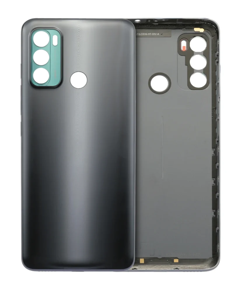 Back cover Glass For Motorola Moto E40 (XT2159 / 2021) (Carbon Gray)