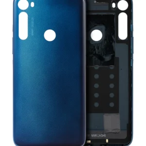 Back cover Glass For Motorola One Fusion Plus (XT2067 / 2020) (Twilight Blue)