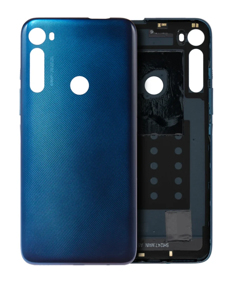 Back cover Glass For Motorola One Fusion Plus (XT2067 / 2020) (Twilight Blue)