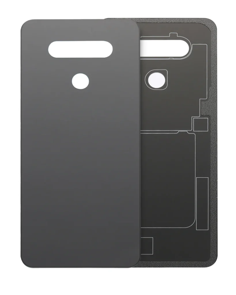Back cover Glass For LG K51 (Black)