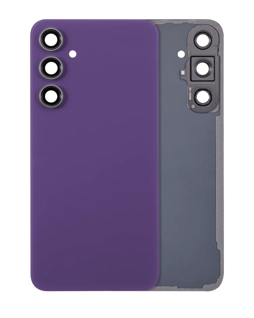 Back Cover Glass With Camera Lens For Samsung Galaxy S23 FE 5G (Aftermarket Plus) (Purple)