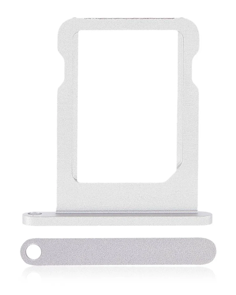 Sim Card Tray For iPad Pro 11" 3rd Gen (2021) / Pro 11" 4th Gen (2022) / iPad Pro 12.9" 5th Gen (2021) / 12.9" 6th Gen (2022) (Silver)