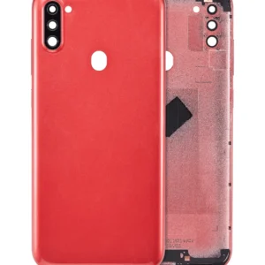 Back Cover With Camera Lens For Samsung Galaxy A11 (A115 / 2020) (International Version) (Aftermarket Plus) (Red)