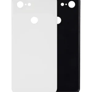 Back cover Glass For Google Pixel 3 (Clearly White)
