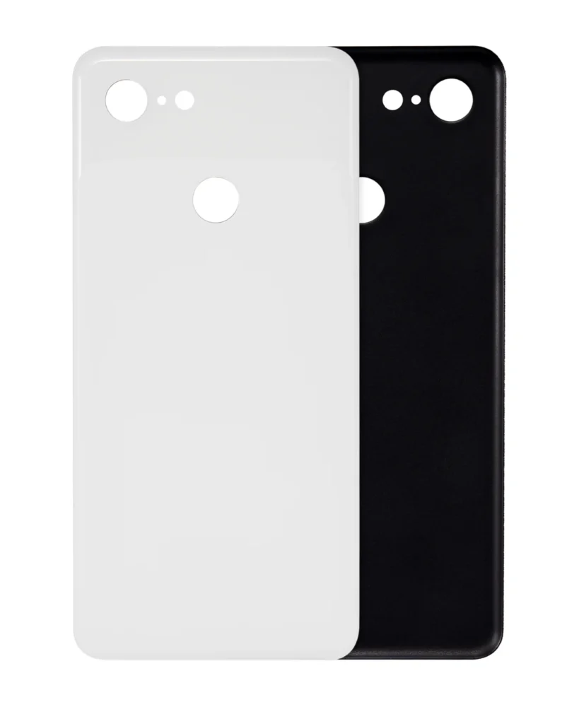 Back cover Glass For Google Pixel 3 (Clearly White)
