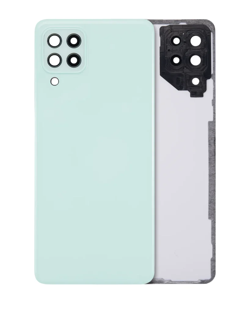 Back Cover Glass With Camera Lens For Samsung Galaxy A22 4G (A225 / 2021) (Aftermarket Plus) (Mint)