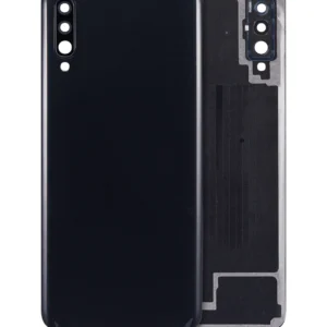 Back Cover Glass For Samsung Galaxy A70 (A705 / 2019) (Aftermarket Plus) (Black)