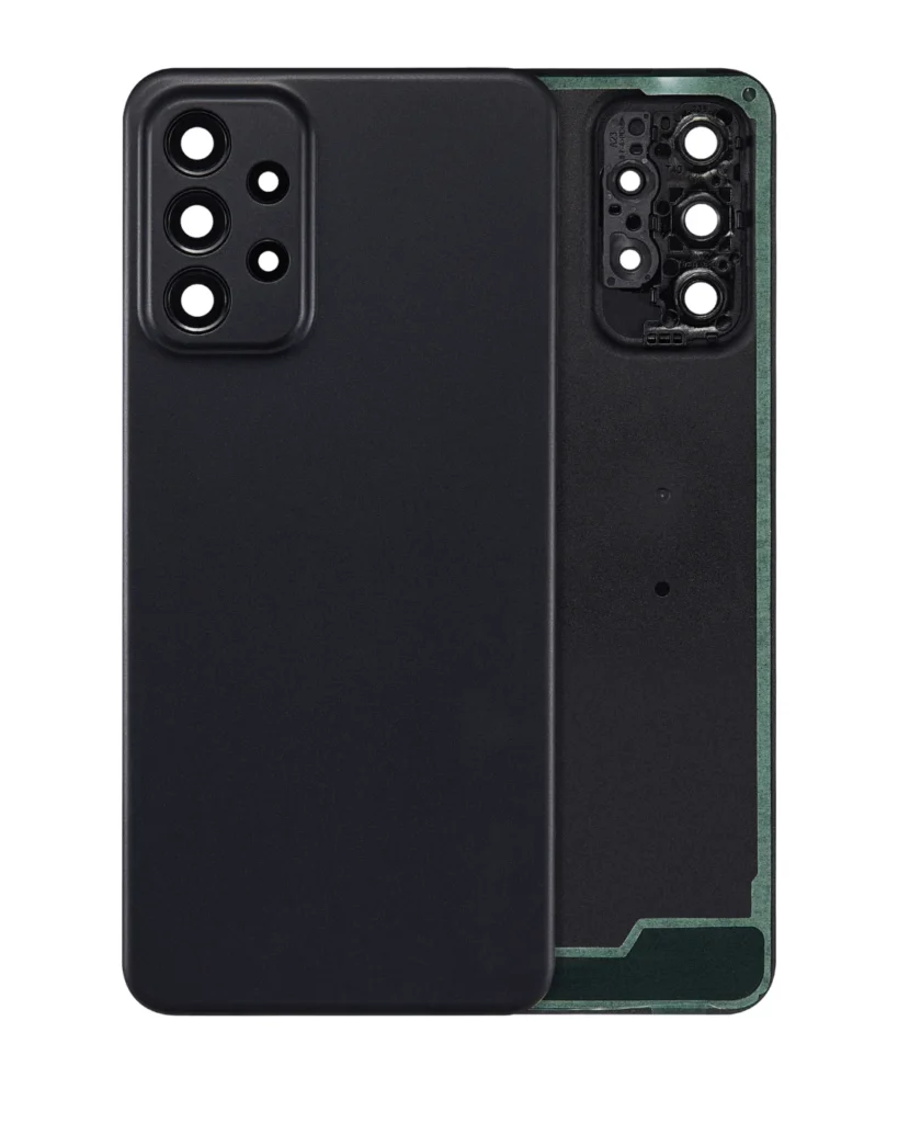 Back Cover Glass For Samsung Galaxy A23 5G (A236 / 2022) (Black)
