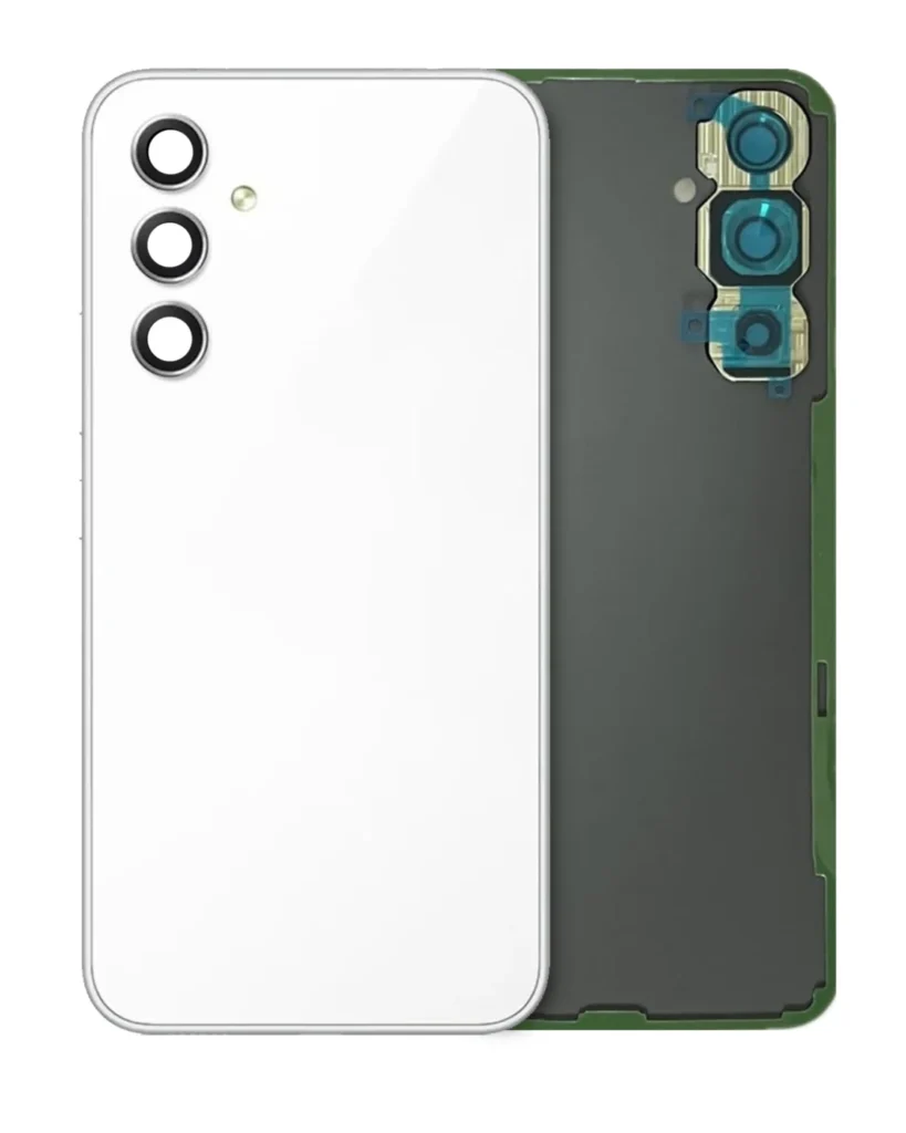 Back Cover Glass With Camera Lens For Samsung Galaxy A54 5G (A546 / 2023) (Service Pack) (White)