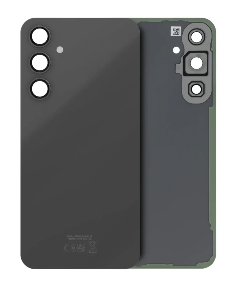 Back Cover Glass With Camera Lens For Samsung Galaxy S23 FE (Service Pack) (Graphite)