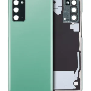 Back Cover Glass With Camera Lens For Samsung Galaxy Note 20 5G (No Logo) (Aftermarket Plus) (Mystic Green)