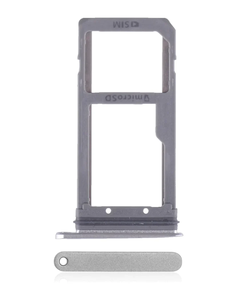 Single Sim Card Tray For Samsung Galaxy S7 (Silver)