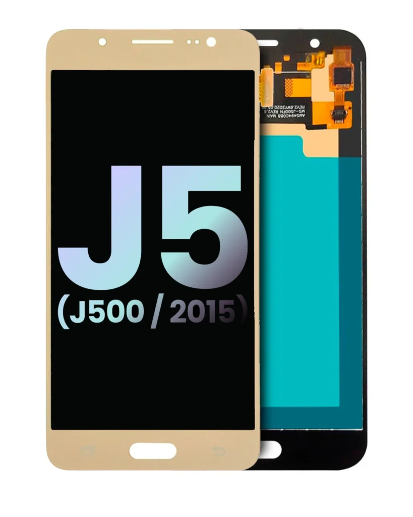 LCD Assembly Without Frame For Samsung Galaxy J5 (J500 / 2015) (Gold) (Service Pack)