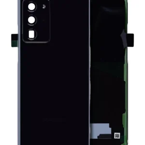 Back Cover Glass With Camera Lens For Samsung Galaxy Note 20 Ultra (Service Pack) (Mystic Black)