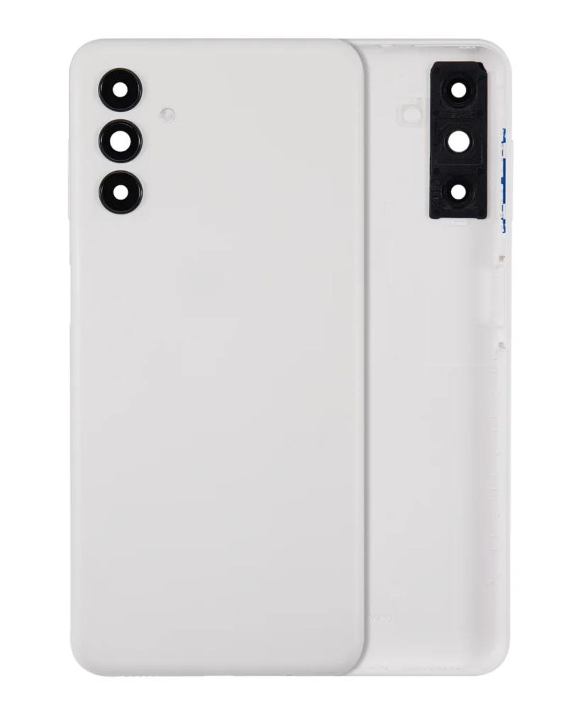 Back Cover Glass With Camera Lens For Samsung Galaxy A13 5G (A136 / 2021) (Service Pack) (White)