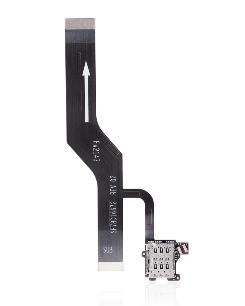 Sim Card Reader With Flex Cable For Motorola Edge 30 (XT2203 / 2022) (REV 02)
