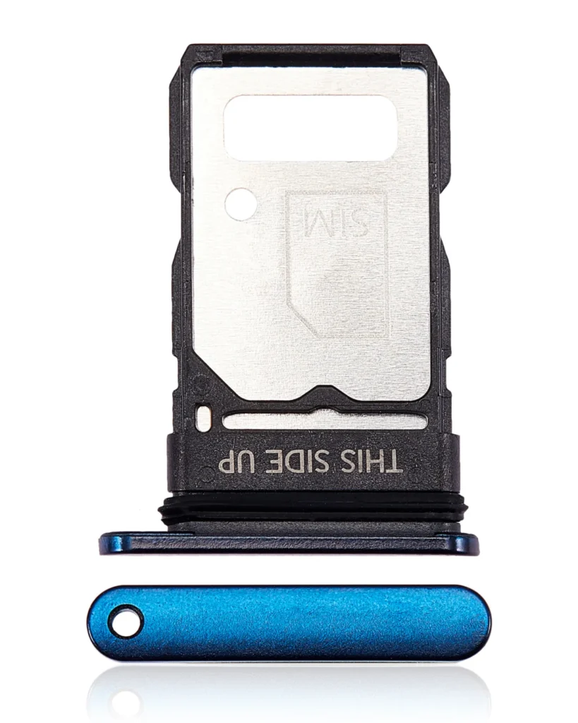 Single Sim Card Tray For Motorola Edge 5G (XT2141 / 2021) (Nebula Blue)
