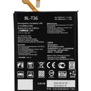 Replacement Battery For LG K30 / Phoenix Plus (X410) (BL-T36)