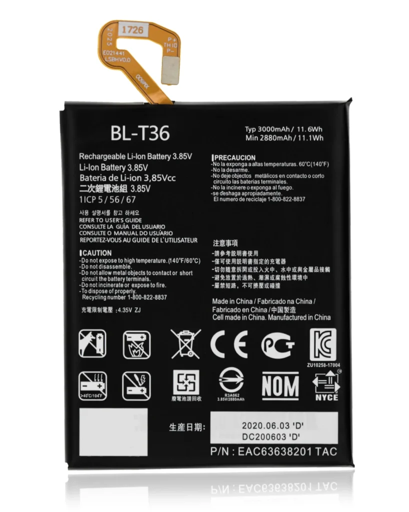 Replacement Battery For LG K30 / Phoenix Plus (X410) (BL-T36)