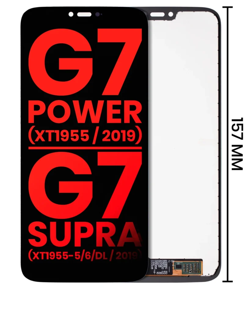 LCD Assembly Without Frame For Motorola Moto G7 Power (XT1955 / 2019) / G7 Supra (XT1955-5/6/DL / 2019) (US Version) (157MM) (Aftermarket Plus) (All Colors)