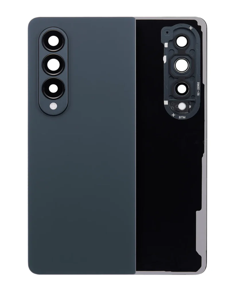 Back Cover Glass With Camera Lens For Samsung Galaxy Z Fold 4 (F936) (Graygreen)