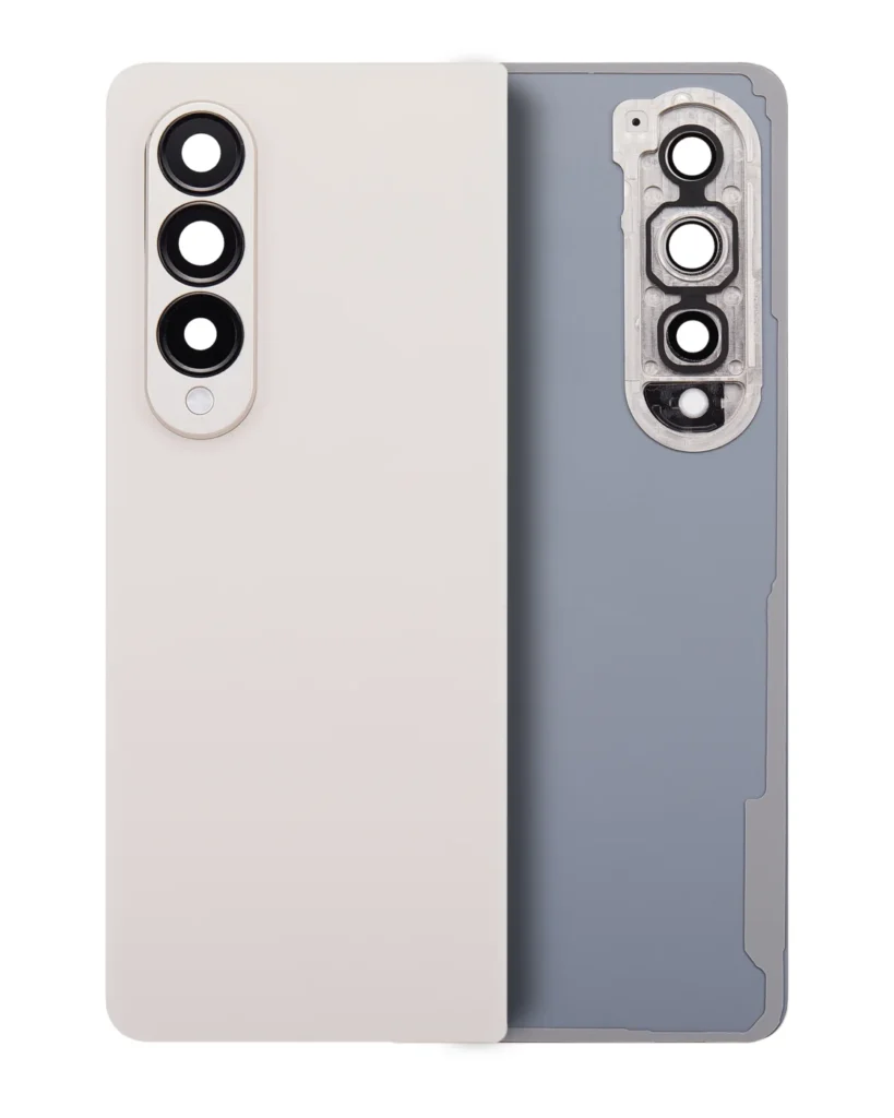 Back Cover Glass With Camera Lens For Samsung Galaxy Z Fold 4 (F936) (Beige)