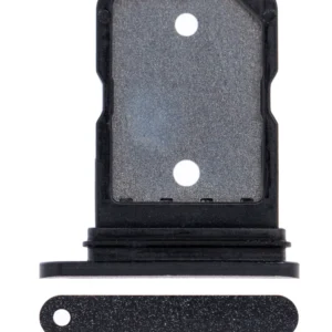 Single Sim Card Tray For Google Pixel 5 (Genuine OEM) (Just Black)