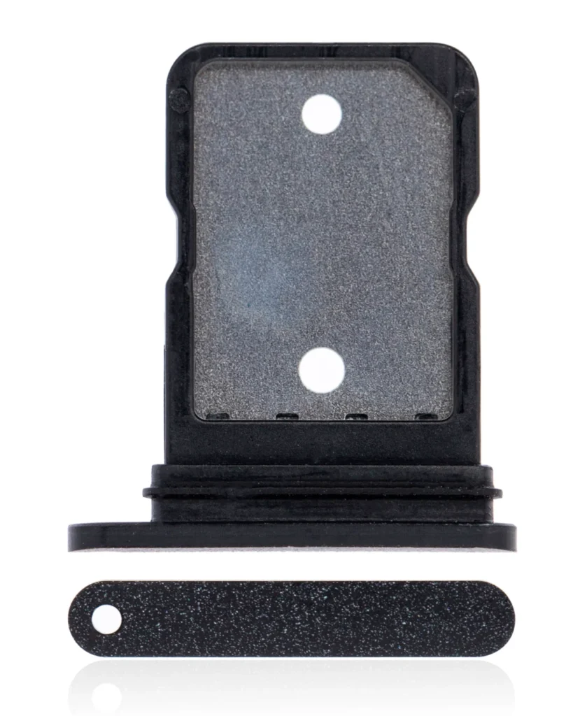 Single Sim Card Tray For Google Pixel 5 (Genuine OEM) (Just Black)