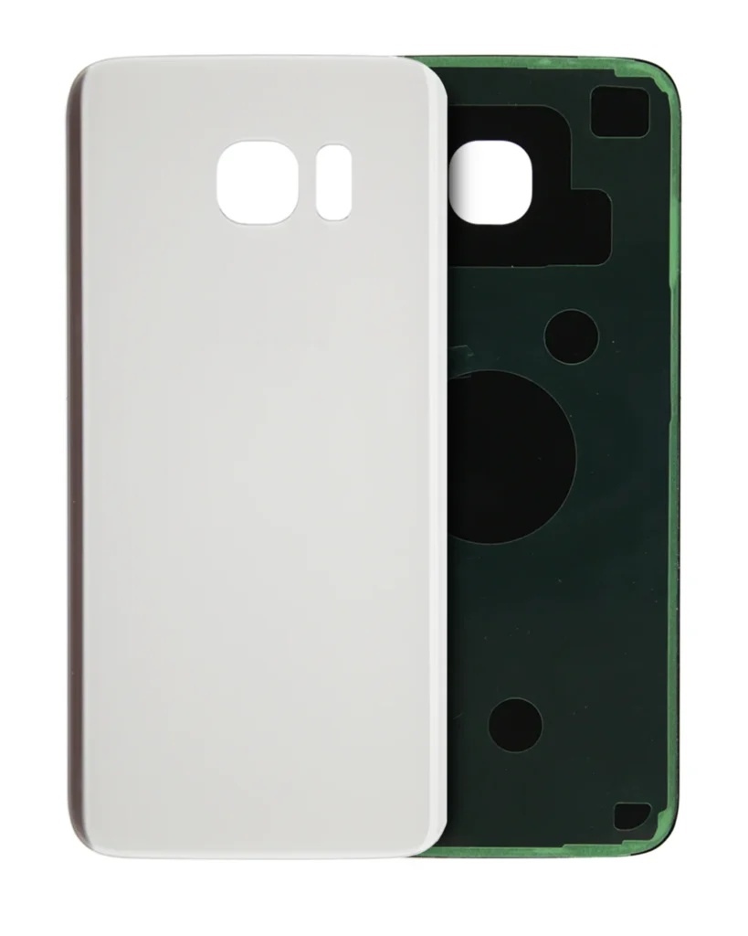 Back Cover Glass For Samsung Galaxy S7 Edge (Used OEM Pull: Grade A) (Silver)