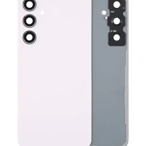 Back Cover Glass With Camera Lens For Samsung Galaxy A55 5G (A556 / 2024) (No Logo) (Aftermarket Plus) (Lilac)