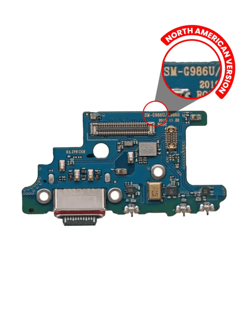 Charging Port With Board For Samsung Galaxy S20 Plus 5G (G986U) (US Version) (Service Pack)